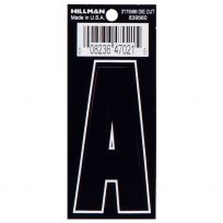 Hillman Wide Die-Cut Adhesive Letters, 839560, 3 IN