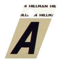 Hillman Angle-Cut Adhesive Letters, 840494, 1-1/2 IN