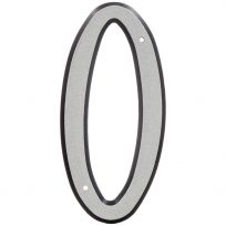 Hillman Nail-On Reflective Plastic House Number, 841596, 4 IN