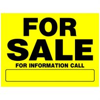 Hillman For Sale Sign, 842094, 12 IN x 16 IN