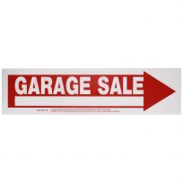 Hillman Arrow Garage Sale Sign, 842228, 6 IN x 24 IN