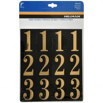 Hillman Square Cut Self Adhesive Numbers, 842270, 2 IN
