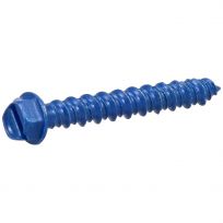 Tapper 1/4 IN D Fas-Pak Slotted Hex Washer-Head Tapper Concrete Screw Anchors, 8968, 1-3/4 IN