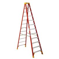 Werner Type IA Fiberglass Step Ladder, 6212, 12 FT