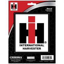 Chroma INTERNATIONAL HARVESTER Vinyl Decal, 6 x 8, 9932