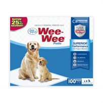 Four Paws Wee Wee Disposable Pee Pads, 100-Pack, 100534714, 22 IN x 23 IN
