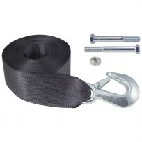 Dutton-Lainson Heavy Duty Winch Strap and Hook, 24240, 20 FT