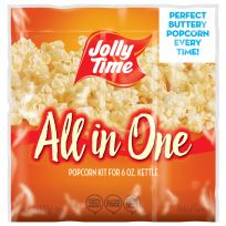 Jolly Time Popcorn, All-In-One Kit for 6 oz Kettle, 922, 8 OZ
