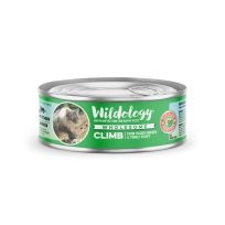 Wildology CLIMB Wholesome Farm-Raised Chicken & Turkey Recipe Cat Food, WD027-WET, 5.5 OZ Can