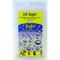 Teejet Extended Range, Multi-Purpose 80 Degree Flat Spray Tips, XR8002VS, 4-Pack, 7771141