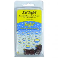 Teejet Extended Range, Multi-Purpose 80 Degree Flat Spray Tips, XR8005VS, 4-Pack, 7771144