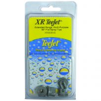 Teejet Extended Range, Multi-Purpose 80 Degree Flat Spray Tips, XR8006VS, 4-Pack, 7771145