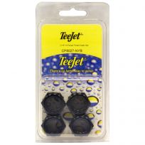 Teejet 11/16 IN -16 Female Thread Nozzle Cap, CP8027-NYB, 4-Pack, 7771524