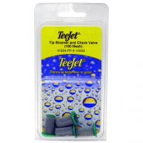 Teejet Tip Strainer and Check Valve, 4193A-PP-5-100SS, 4-Pack, 7771536