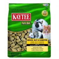 Kaytee Forti Diet Mouse, Rat & Hamster Food, 100037293, 2 LB