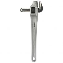Pro-Grade 18 IN Offset Aluminum Pipe Wrench, 11719
