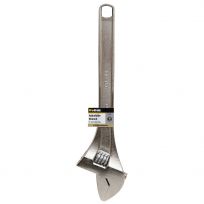 Pro-Grade 18 IN Adjustable Wrench, Satin Finish, 15018
