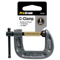 Pro-Grade C-Clamp, 1 IN X 1 IN, 59128