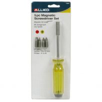 Allied 5-Piece Magnetic Screwdriver Set, 65063