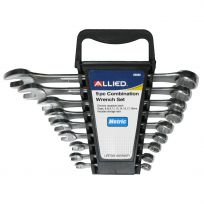Allied 9-Piece Combination Wrench Set, Metric, 89085