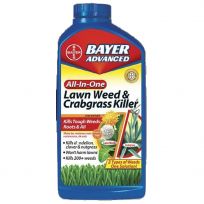 Bioadvanced All-In-One Lawn Weed & Crabgrass Killer, Concentrate, BY704140A, 32 OZ