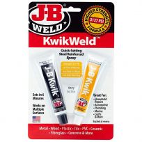 J-B WELD® KwikWeld Quick-Setting Steel Reinforced Epoxy, 8276, 2 OZ