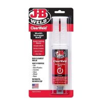 J-B WELD® ClearWeld Syringe Quick Setting Epoxy, 50112, 25 mL