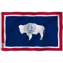 Annin Wyoming State Flag, 3 FT x 5 FT, 46160