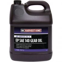 Harvest King API Service GL-4 Gear Oil, EP SAE 140, HK028, 2 Gallon