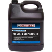 Harvest King Non-Detergent General Purpose Oil, SAE 30, HK054, 2 Gallon