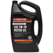 Harvest King Conventional Motor Oil, SAE 5W-30, HK062, 1.25 Gallon
