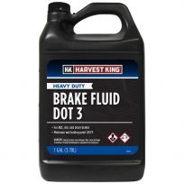 Harvest King Heavy Duty Brake Fluid DOT 3, HK89, 1 Gallon