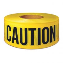 ipg® Caution Tape, 3 IN x 300 FT, 600CB 300, Bright Yellow