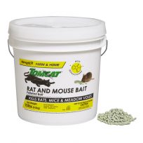 TOMCAT Rat And Mouse Bait - Kills Rats, Mice & Meadow Voles, 32345, 10 LB