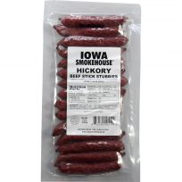 Iowa Smokehouse Beef Stick Stubbies Hickory, IS-8BSTH, 8 OZ
