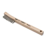 LINCOLN ELECTRIC® Stainless Steel Brush  with Wood Handle, KH581