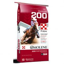 Purina Feed Omolene #200 Performance Horse Feed, 3006181-506, 50 LB Bag