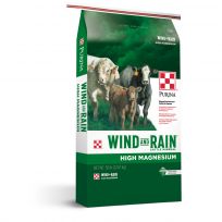 Purina Feed Wind & Rain Storm Hi-Mag 4 Complete Beef Cattle Mineral, 3000420-106, 50 LB Bag