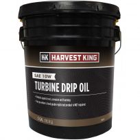 Harvest King Turbine Drip Oil, SAE 10W, HK019, 5 Gallon