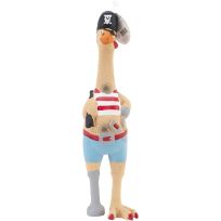 Ruffin' It Large Latex Capt Jack Chicken, 7N80527-1