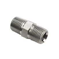 Apache Style 5404 Male Pipe Thread Male Pipe Thread Hydraulic Adapter, 1/2 IN x 1/2 IN, 39035452
