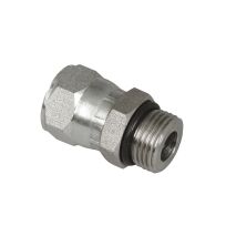 Apache Style 6402 Male Oring Boss Female Pipe Thread Hydraulic Adapter, 1/2 IN x 1/2 IN, 39038898