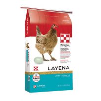 Purina Feed Layena Premium Crumbles Chicken Feed, 3003377-305, 40 LB Bag