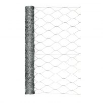 Garden Craft Poultry Netting with 2 IN Mesh, Gray, 24 IN x 25 FT, 182425