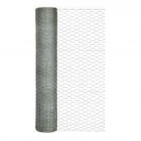 Garden Craft Poultry Netting with 1 IN Mesh, Gray, 36 IN x 150 FT, 163615