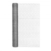 Garden Craft Poultry Netting with 1 IN Mesh, Gray, 36 IN x 50 FT, 163650