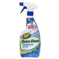 Zep Quick Clean Disinfectant Cleaner, ZUQCD32, 32 OZ