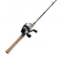 Zebco 33 Cork Spincast Reel and 2-Piece Fishing Rod Combo, 21-39241