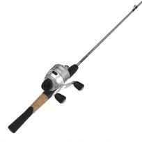 Zebco 33 Platinum Spincast Reel and 2-Piece Fishing Rod Combo, 21-40391