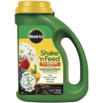 Miracle-Gro Shake 'N Feed All Purpose Plant Food, MR3001910, 4.5 LB